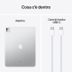 IPAD PRO 13" WI-FI + CELLULAR 256GB CON VETRO STANDARD ARGENTO