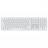 Apple Magic Keyboard con Touch ID e Tastierino Numerico per Mac con chip Apple - Italiano - Tasti Bianchi