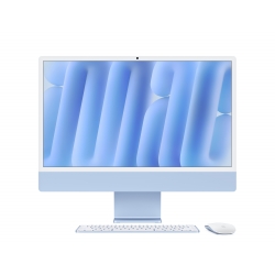 Apple iMac 24" Retina 4.5K, M4 10‑core CPU and 10‑core GPU, 24GB URAM, 512GB SSD - Blu