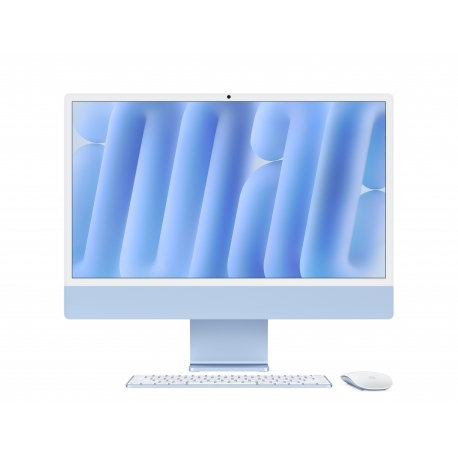 Apple iMac 24" Retina 4.5K, M4 10‑core CPU and 10‑core GPU, 24GB URAM, 512GB SSD - Blu