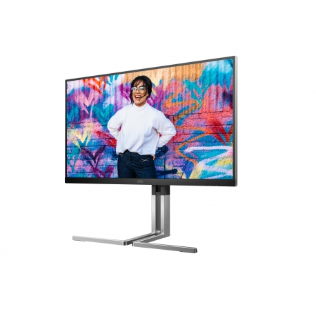 AOC Q27U3CV - Graphic Pro Series - monitor a LED - 27" - 2560 x 1440 QHD @ 75 Hz - IPS - 1000:1 - DisplayHDR 400 - 4 ms