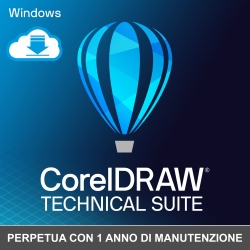 CorelDRAW Technical Suite 2025 Versione Enterprise perpetua con 1 anno di manutenzione