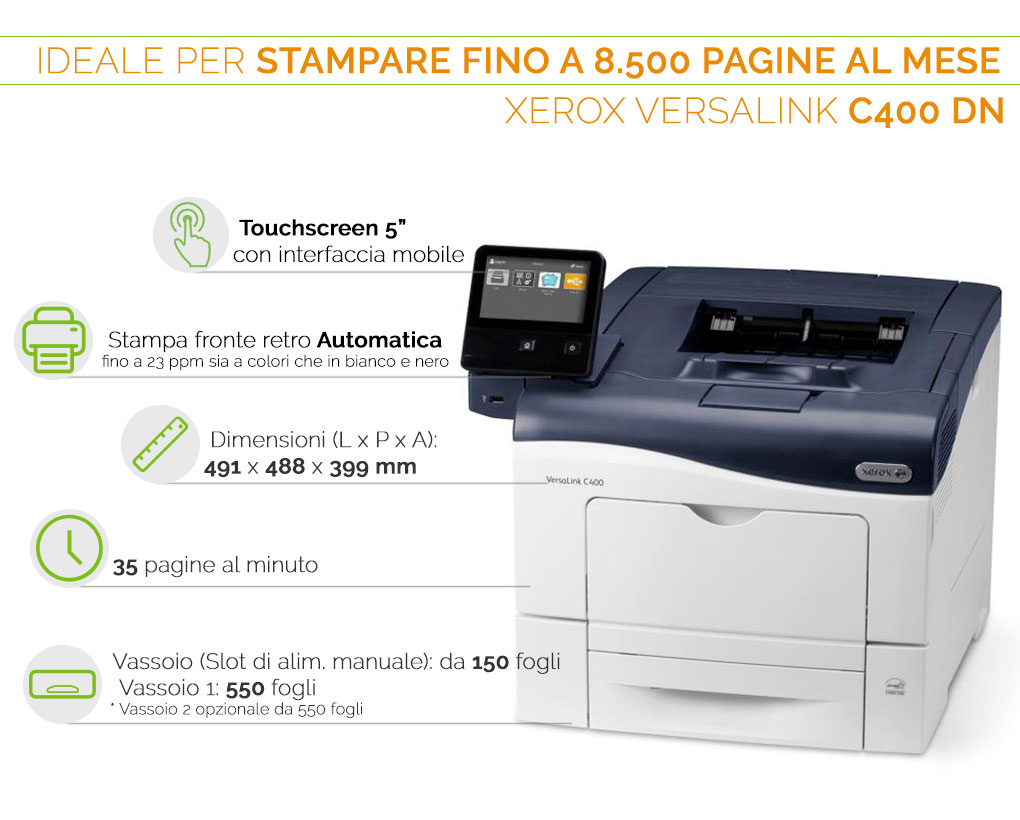 Stampante Bianco e Nero - Xerox® B230